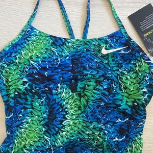 NWT Nike Hydrastrong Tide Cutout swimsuit size 30 (women 4)